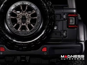 Jeep Wrangler JL LED Tail Lights - XB LED Series - Morimoto - Low Profile - Red Jeep Wrangler JL LED Tail Lights - XB LED Series - Morimoto - Low Profile - Red